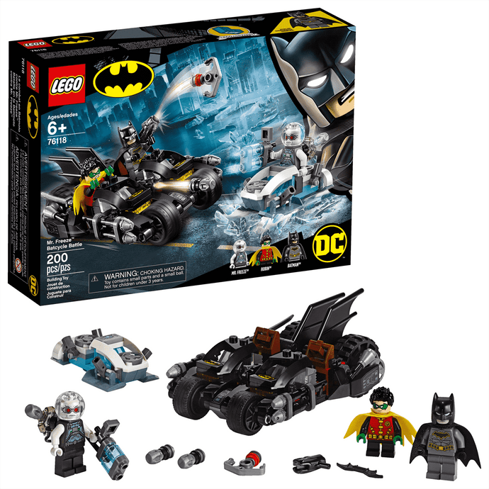 76118 Mr. Freeze Batcycle Battle