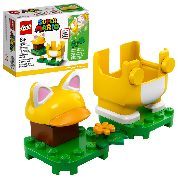 71372 Cat Mario Power-Up Pack, New Open Box, All Contents Sealed