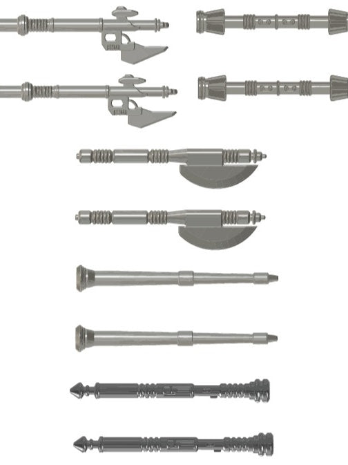 Royal Guard Metal Grey Weapon Pack