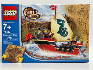 Orient Expedition Emperor's Ship New [Retired] NIB 2003 LEGO 7416