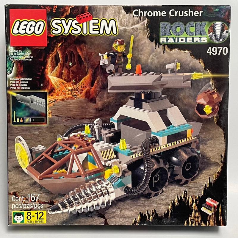 Rock Raiders Chrome Crusher LEGO 4970 [Retired] NIB 1999 – Bricks