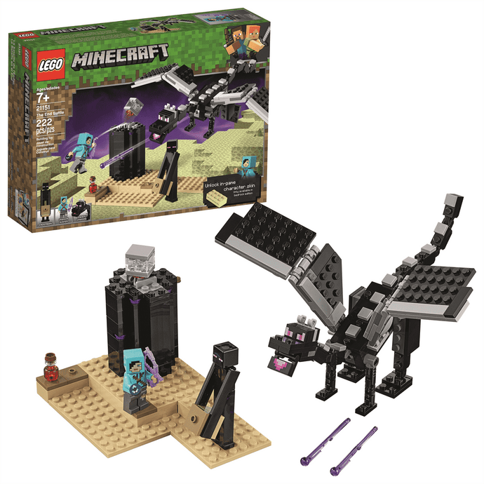 LEGO Minecraft 21151 The End Battle Retired Certified in white box