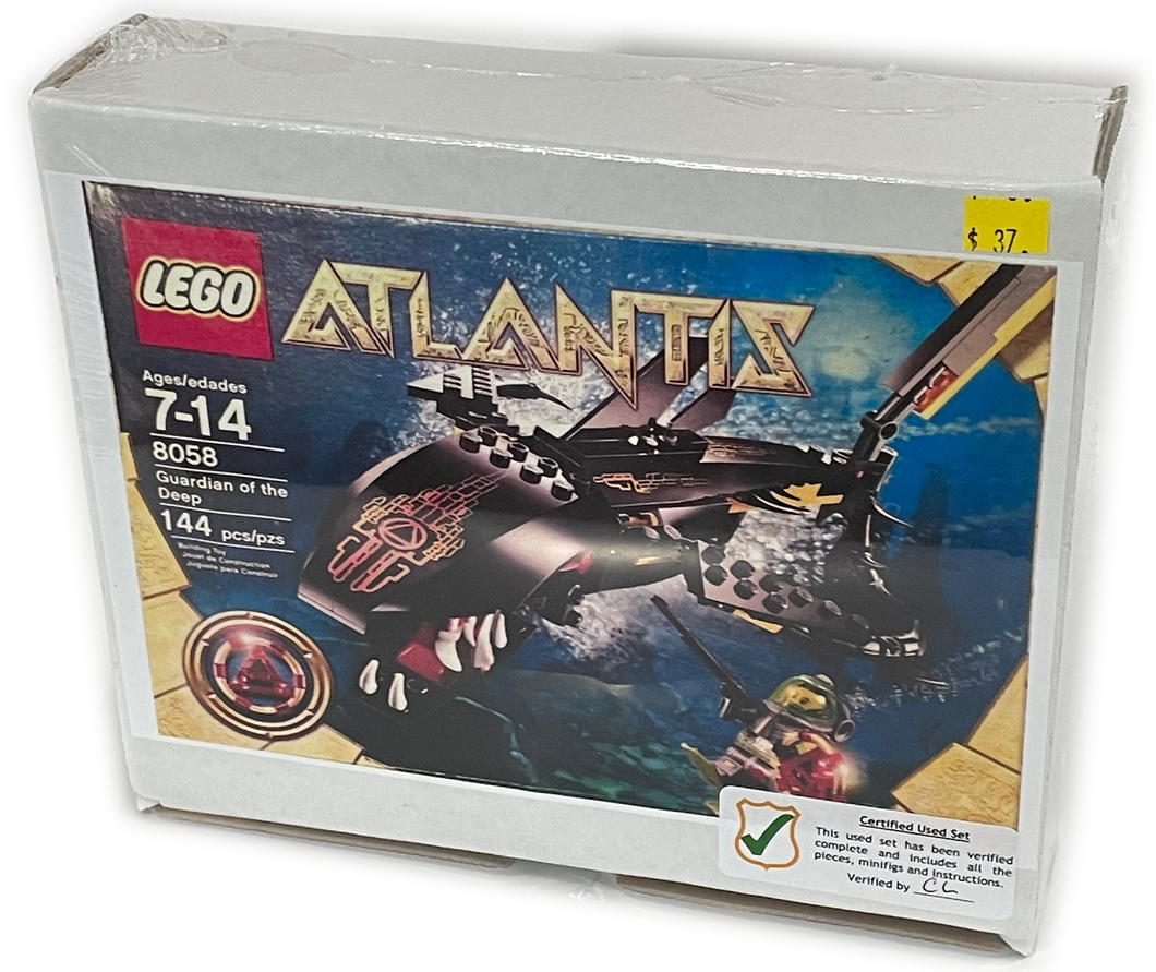 LEGO 8058 Atlantis Guardian of the Deep 144 pcs [Retired][Certified]