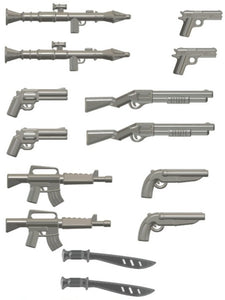 Modern Weapons Metal Grey Pack