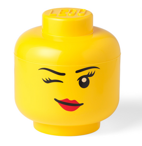 LEGO Storage Head Mini Boy Smiling