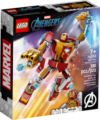 76203 Iron Man Mech Armor, NIB, Retired