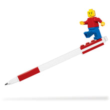 LEGO Red GEL Pen Medium 0.7mm with Minifigure