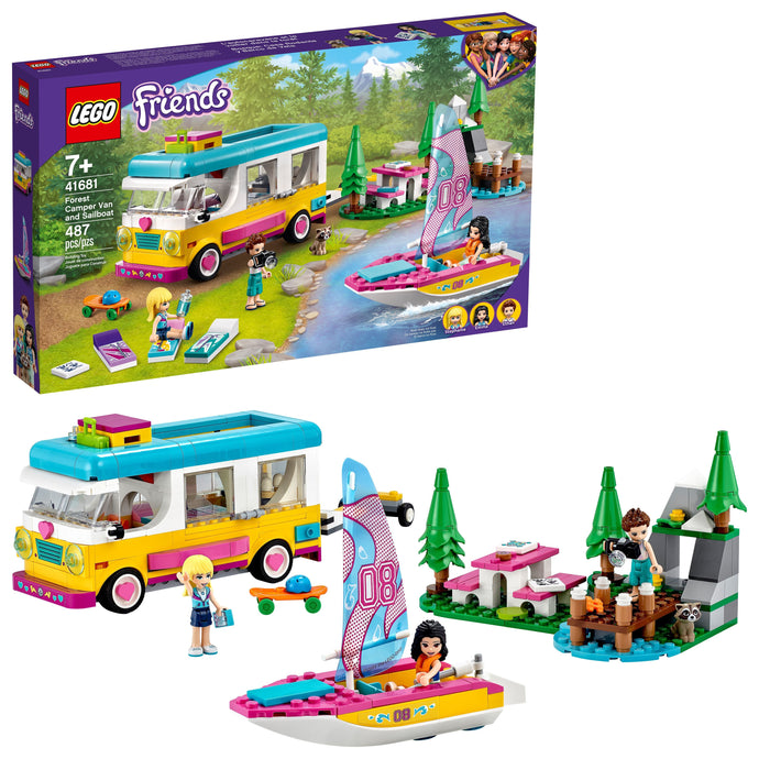 41681 Forest Camper Van and Sailboat