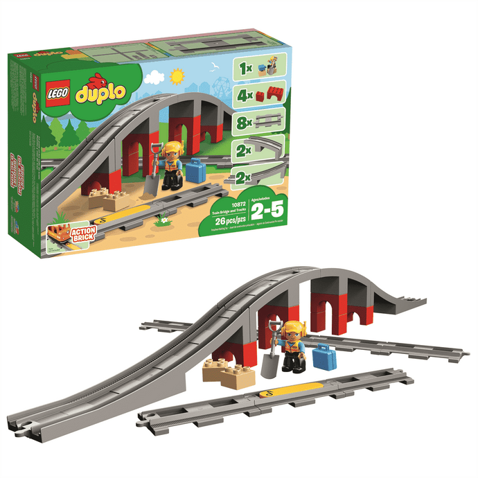 18872 Train Bridge and Tracks
