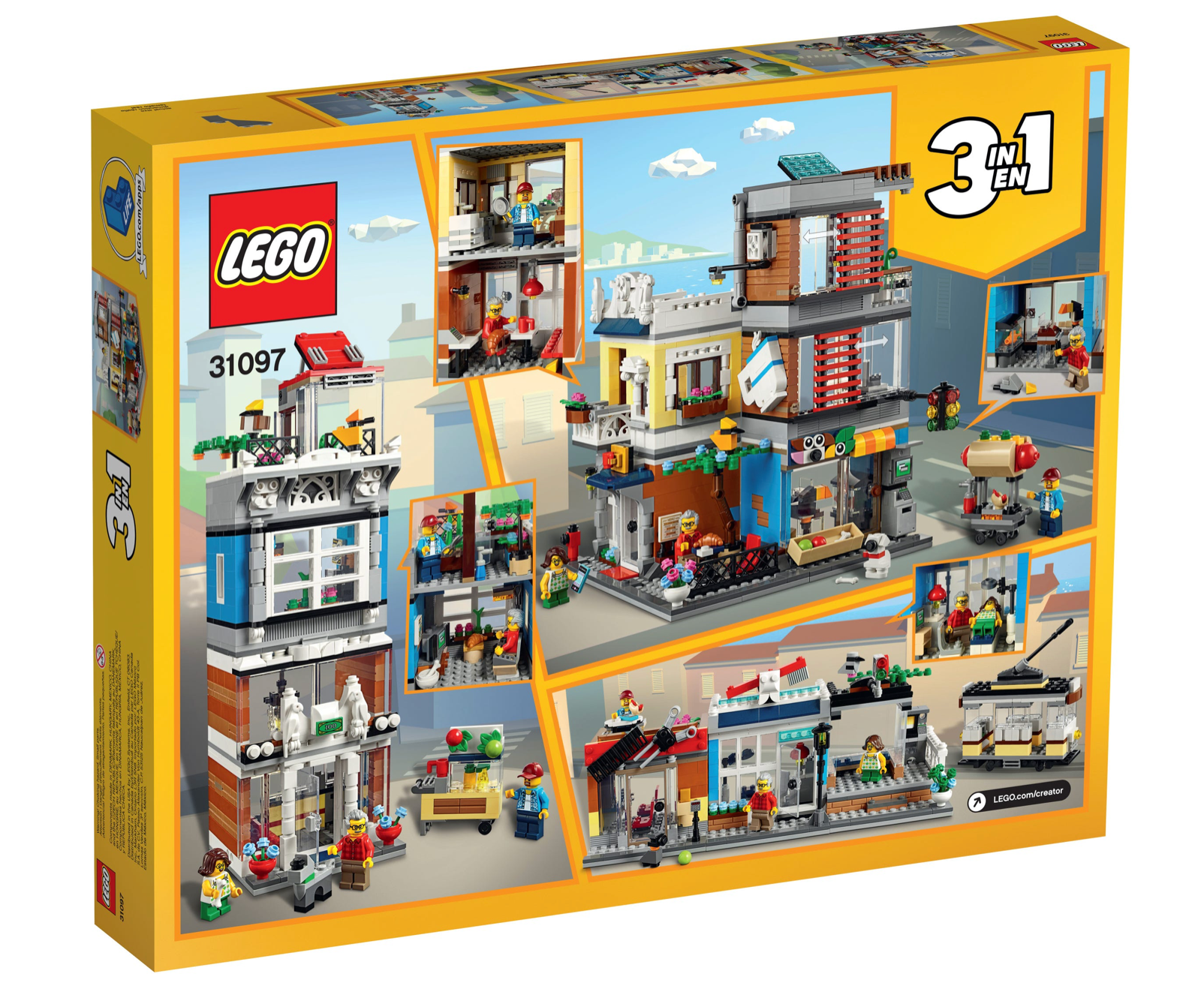 31097 Townhouse Pet Shop & Café – Bricks and Minifigs Huntsville AL