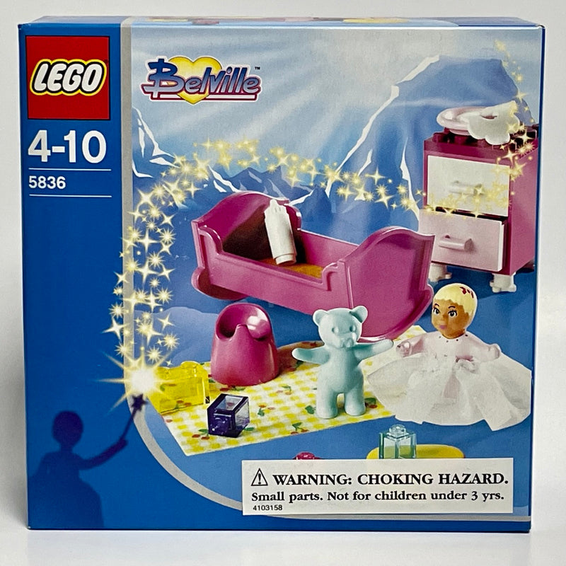 Belville Beautiful Baby Princess LEGO 5836 Retired NIB 2002 Bricks and Minifigs Huntsville AL