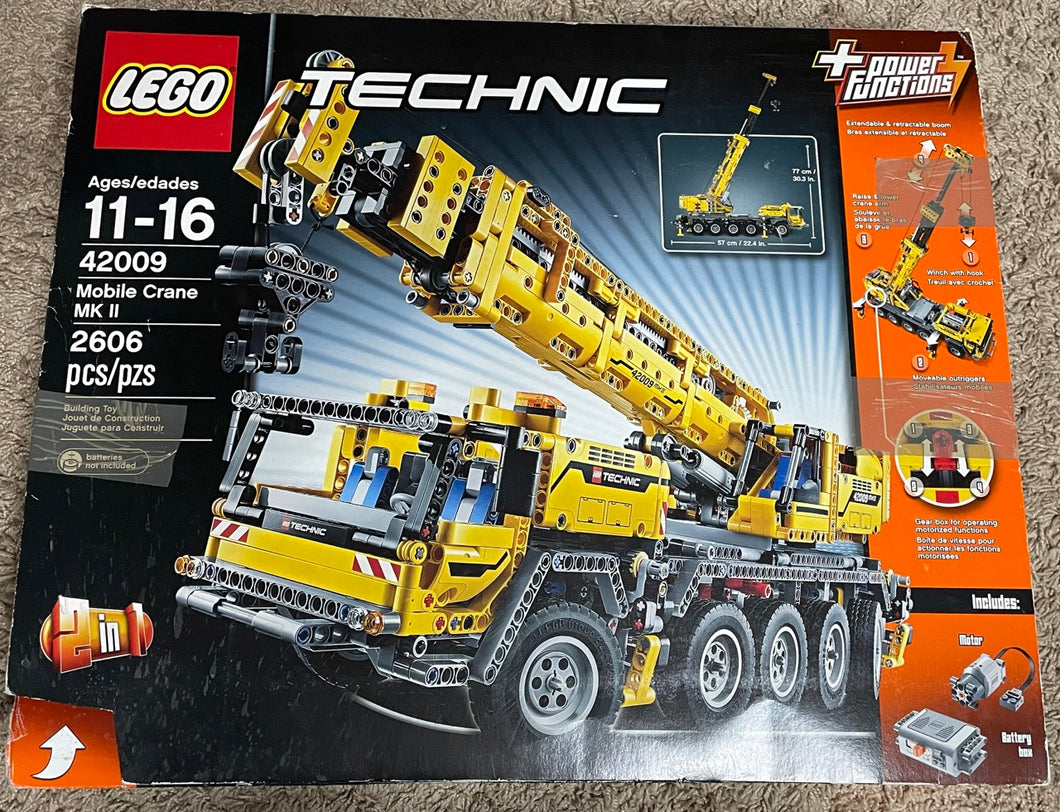 42009 LEGO® Technic® Mobile Crane MK II Complete Certified All packs unopened.