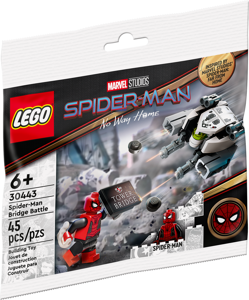 30443 Spider-Man Bridge Battle – Bricks and Minifigs Huntsville AL
