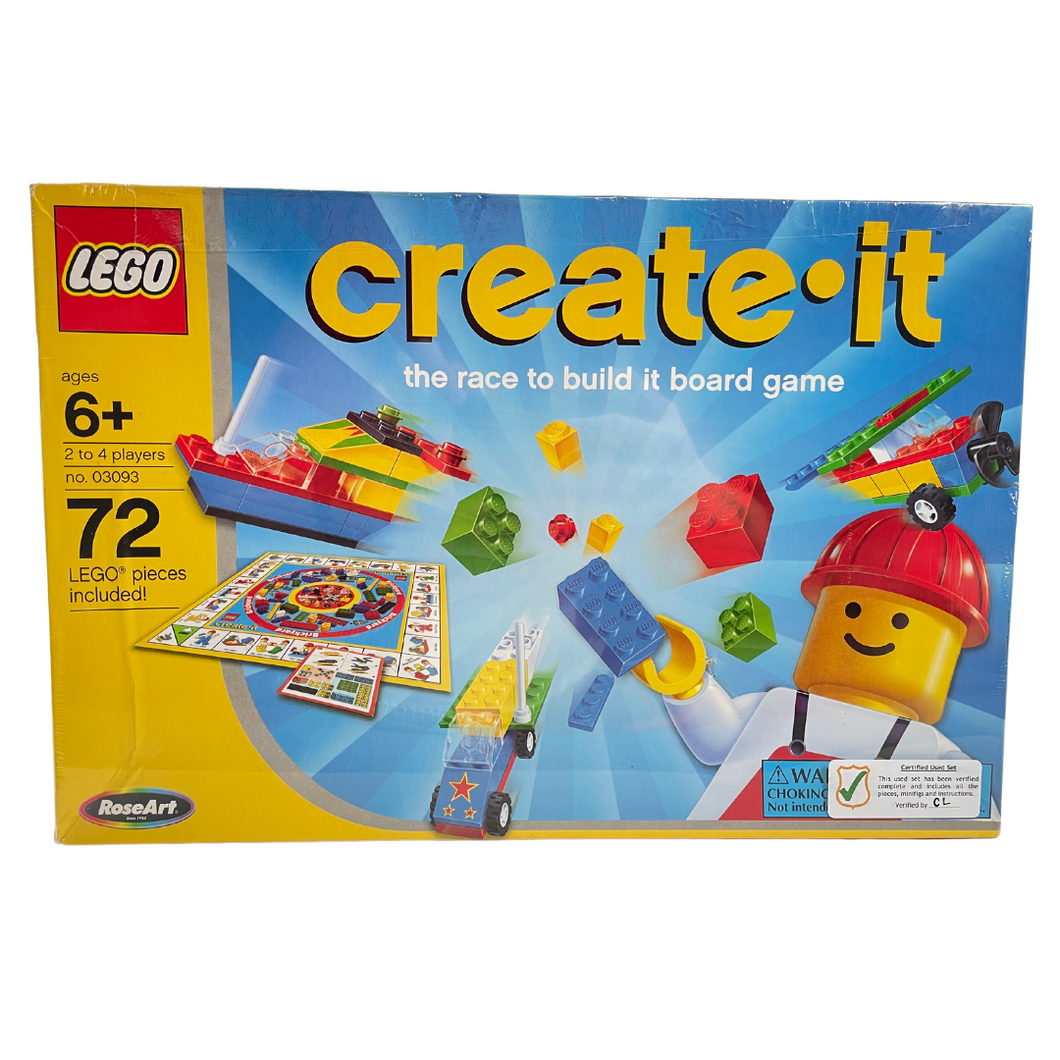 Create-it Game - 1999 - Used - Certified