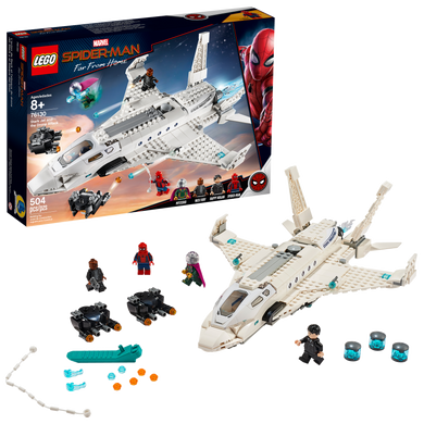 LEGO Spider-Man 76130 Stark Jet and the Drone Attack, NIB, Retired