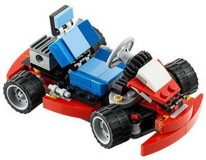 Red Go-Kart - 31030 Certified in plain white box