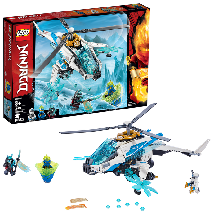 LEGO Ninjago 70673 Shuricopter, Retired, Certified in white box, Pre-Owned