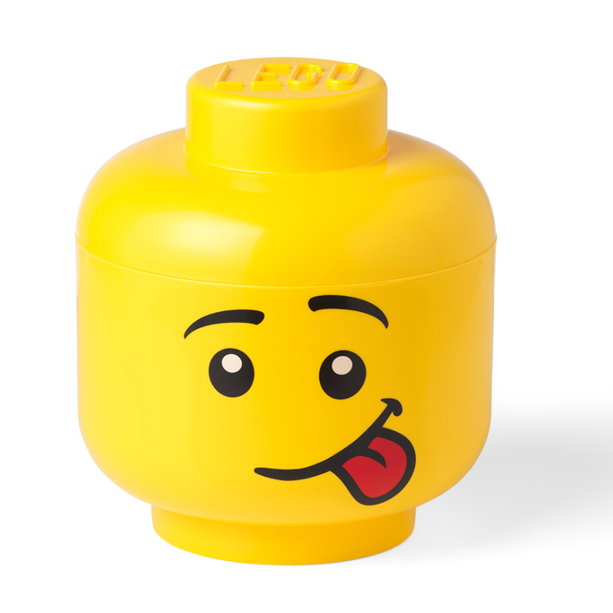 LEGO Large Storage Head Boy Silly