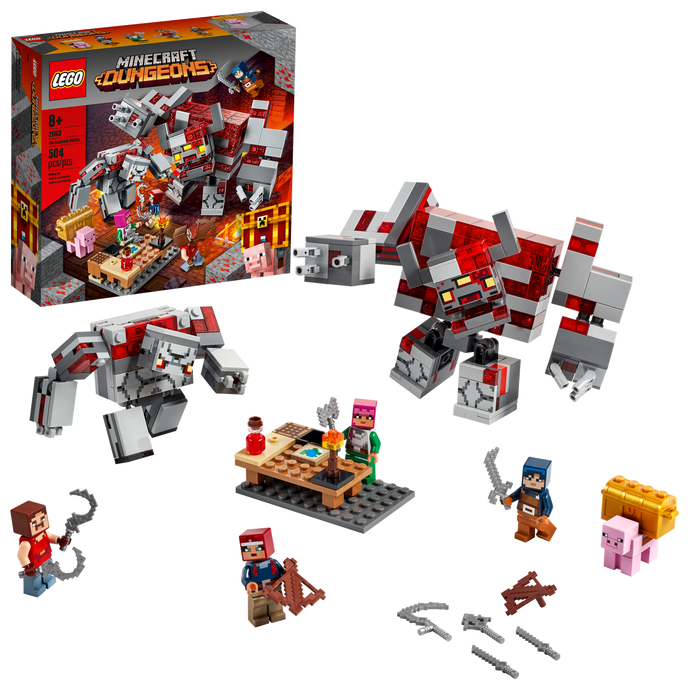 LEGO Minecraft Dungeons 21163 The Redstone Battle, NIB, Retired