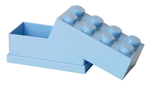 LEGO Storage MINI Box 8 - Light Blue