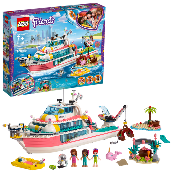 41381 Rescue Mission Boat