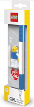 LEGO Blue GEL Pen Medium 0.7mm with Minifigure
