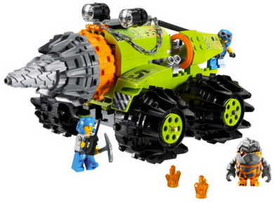 LEGO 8960 Power Miners Thunder Driller Certified, Retired, Used
