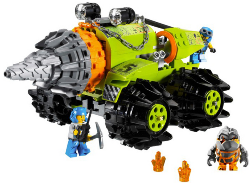 LEGO 8960 Power Miners Thunder Driller Certified, Retired, Used