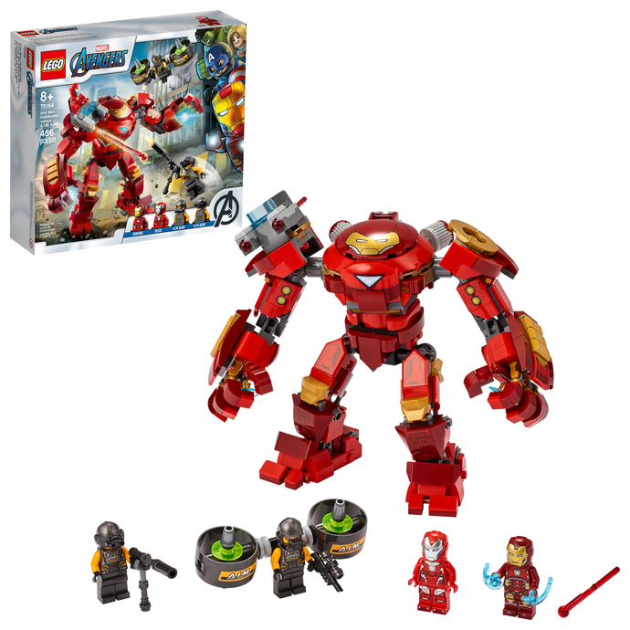 76164 Marvel Avengers Iron Man Hulkbuster versus A.I.M. Agent