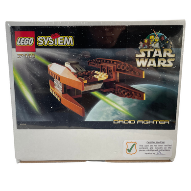 7111 Droid Fighter, Retired, Certified in original box, Pre-Owned