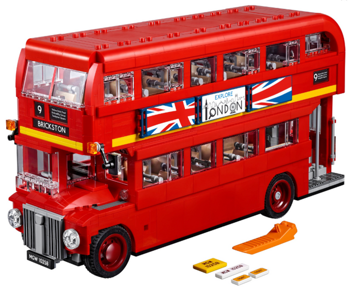 10258 London Bus, Retired, Certified in white box, Pre-Owned