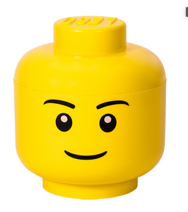 LEGO Storage Head Mini Boy Smiling
