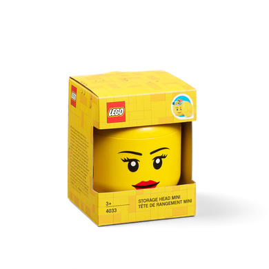 LEGO Storage Head Mini Girl