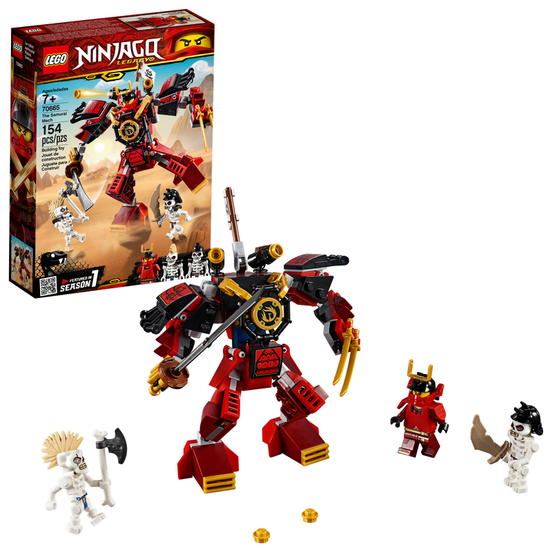 LEGO 70665 Ninjago The Samurai Mech, Retired, Certified in