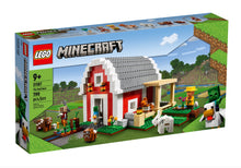 LEGO Minecraft 21187 The Red Barn, Retired, NIB (Box Slightly Damaged)